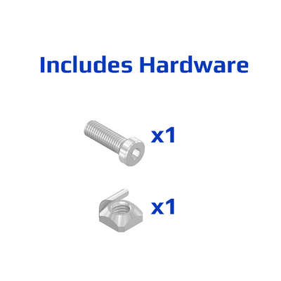 50-120-1 MODULAR SOLUTIONS DOOR PART ANTI-ROTATE FOR HANDLES W/ HARDWARE